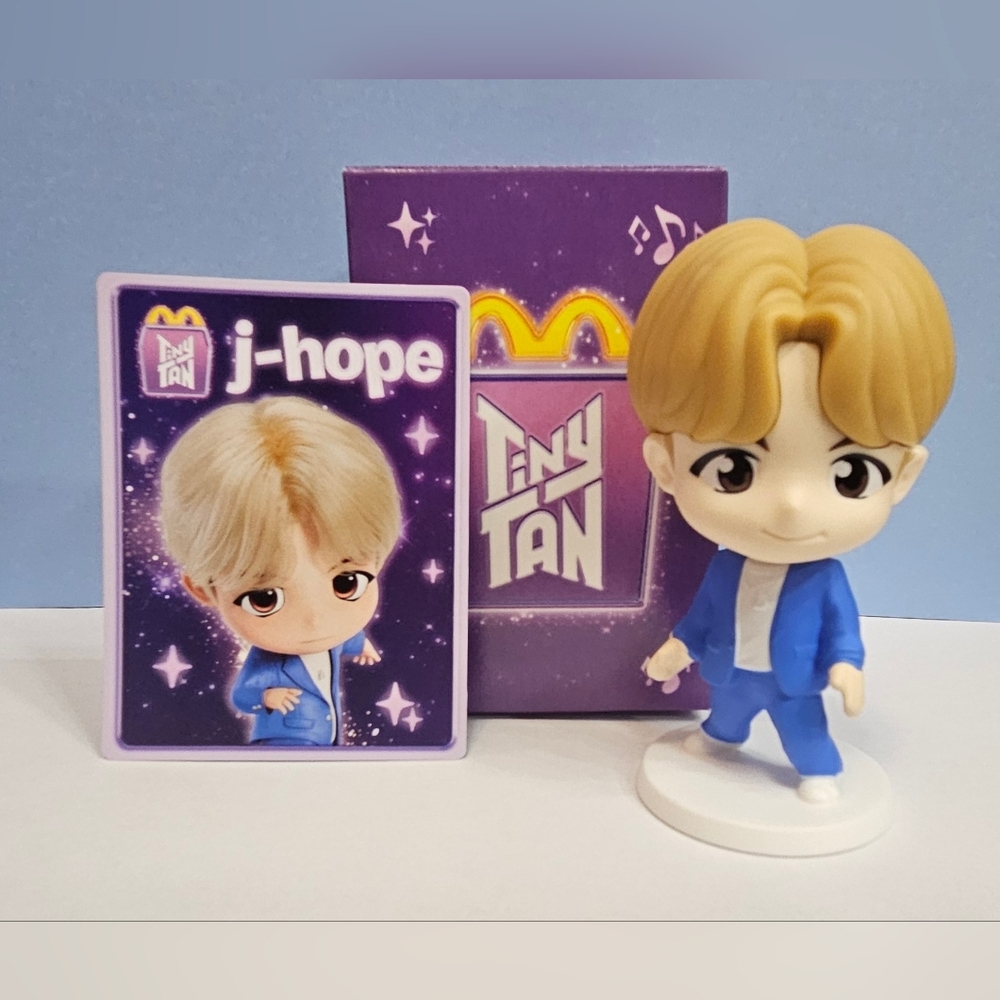 J-Hope #4 Tiny Tan Figurine From McDonald's
